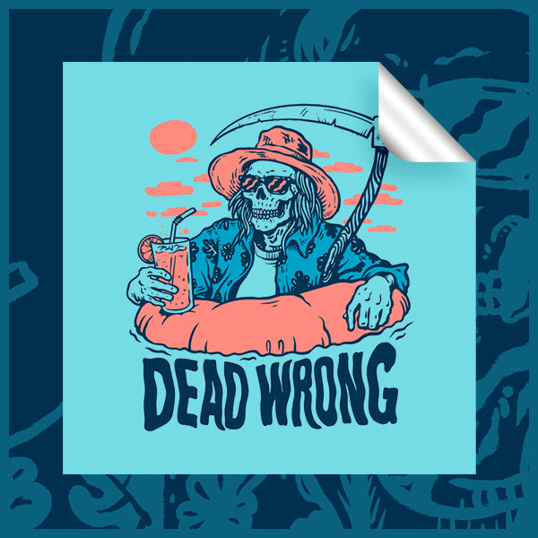 Swim Reaper Sticker